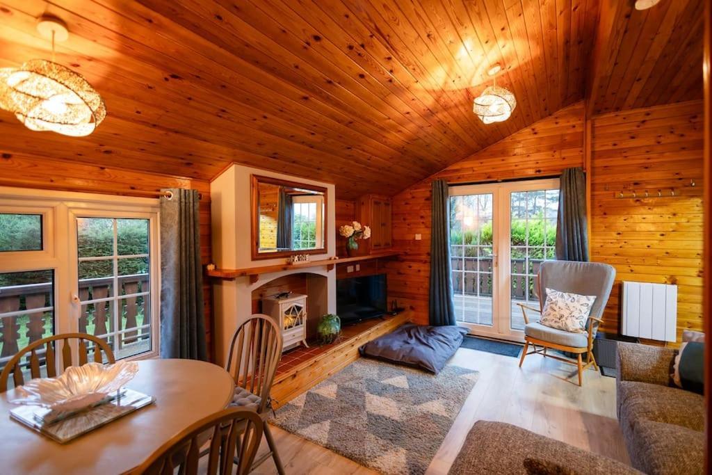 Rural Log Cabin In Snowdonia Near Coed Y Brenin By Seren Short Stays Ffestiniog Ngoại thất bức ảnh